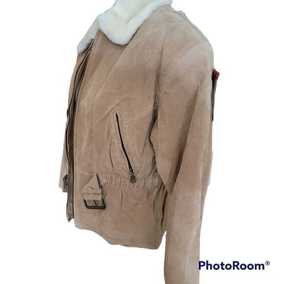 Northwest Territory Vintage Deadstock Suede Jacket. NWT. Size S. - Picture 5 of 12
